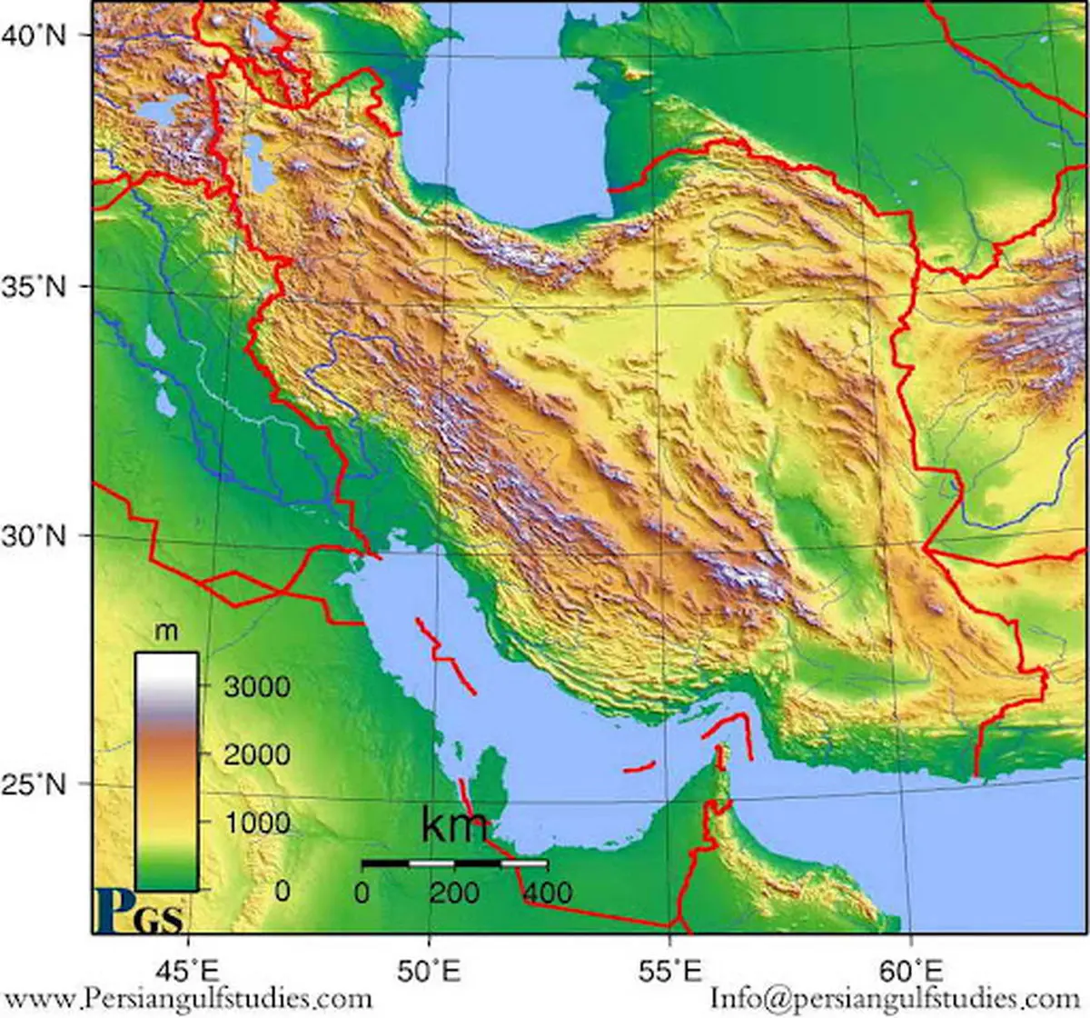 نقشه-طبیعی-ایران نقشه-طبیعی-ایران
