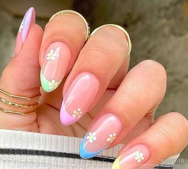 21 مدل شیک و دخترانه فرنچ روی ناخن گرد | ناخن‌هایی با فرمی جذاب و همیشه مد  روز - ستاره