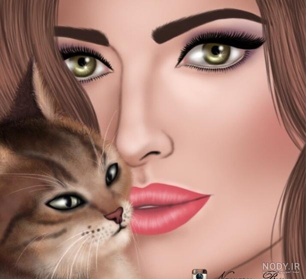 آموزش نقاشی ، لب