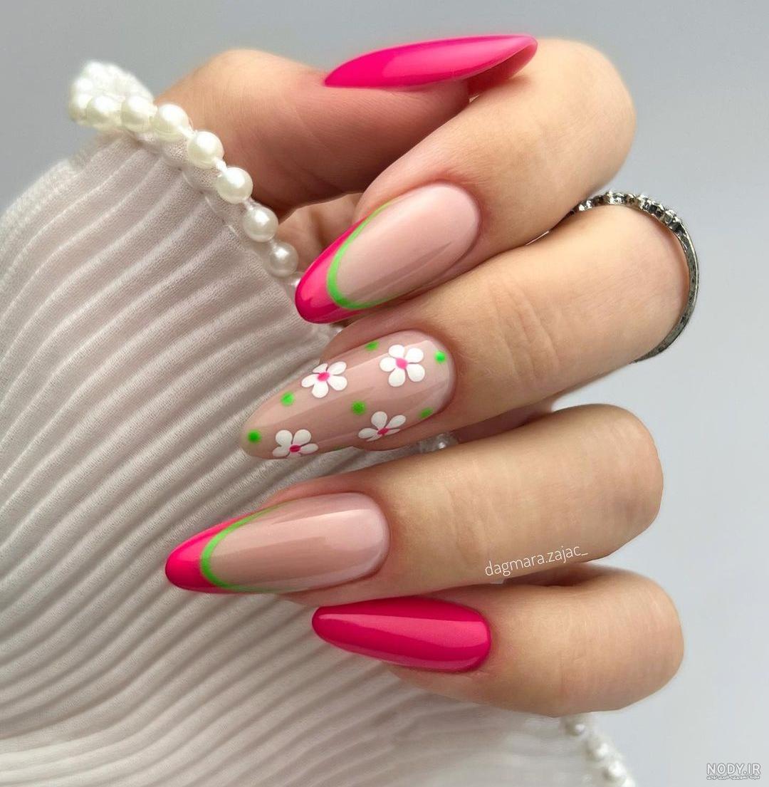 ایده طراحی ناخن یلدایی