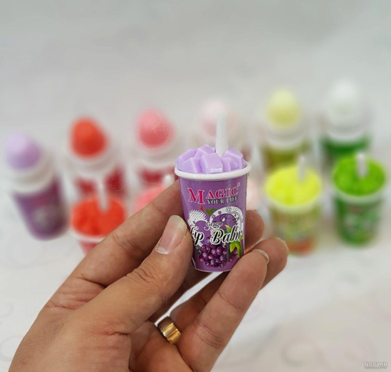 بالم لب فانتزی مجیک MAGIC مدل آبمیوه یخی - لیپ بالم فانتزی آبیموه بالم لب فانتزی مجیک MAGIC مدل آبمیوه یخی - لیپ بالم فانتزی آبیموه