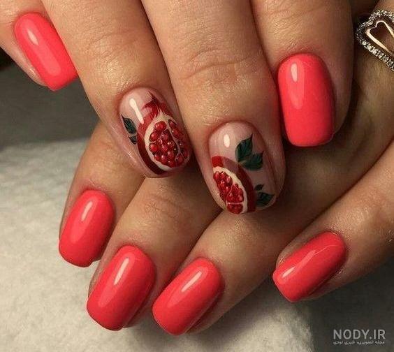 دیزاین ناخن یلدایی زنانه | بهترین مدل‌های مدرن برای شب یلدا