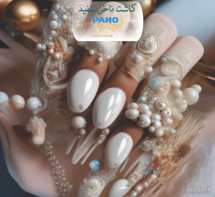 طراحی ناخن نقره ای طراحی ناخن نقره ای