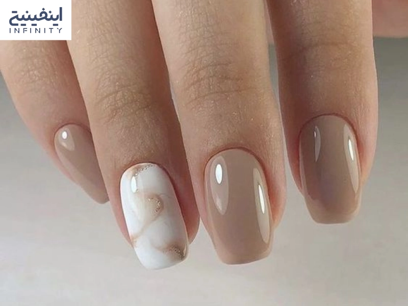 طرح ناخن سبز و سفید برای امسال + طرح ناخن سبز و طوسی طرح ناخن سبز و سفید برای امسال + طرح ناخن سبز و طوسی
