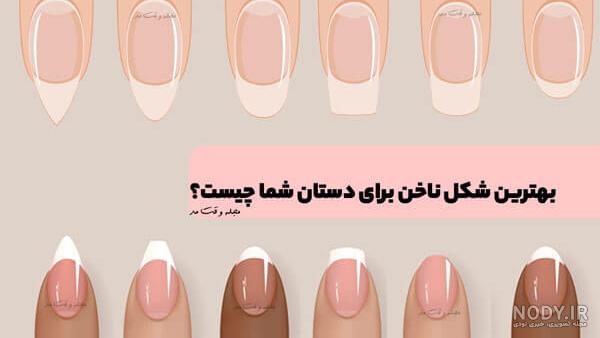 طرح ناخن گرد | ۶۰ طرح شیک و زیبای کاشت ناخن گرد | دوره های دترلند