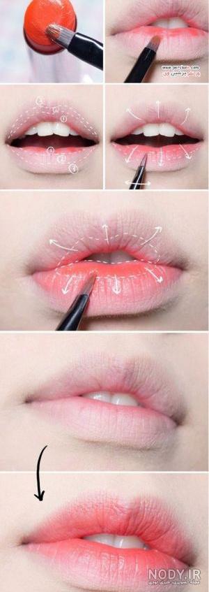 عکس رژ لب خیس کره ای عکس رژ لب خیس کره ای