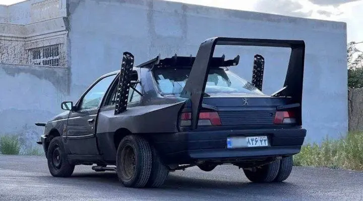 عکس ماشین اردی سبز عکس ماشین اردی سبز