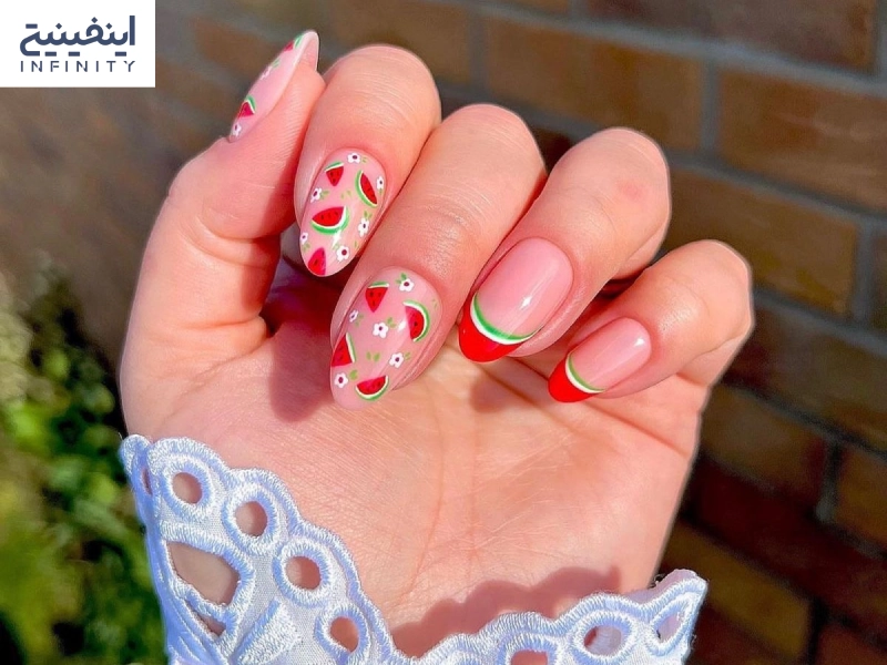 عکس ناخن شب یلدای عکس ناخن شب یلدای