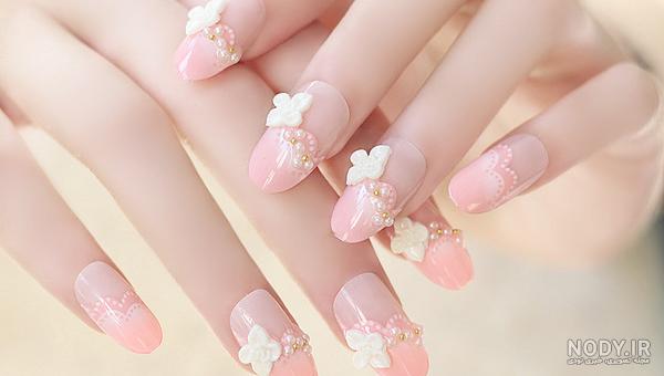 عکس ناخن مصنوعی بچه گانه برای عروسی