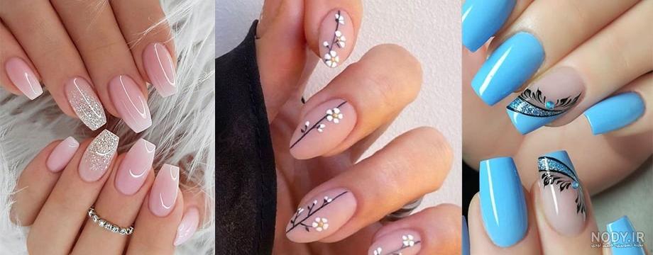 عکس ناخن نقره ای - عکس نودی عکس ناخن نقره ای - عکس نودی