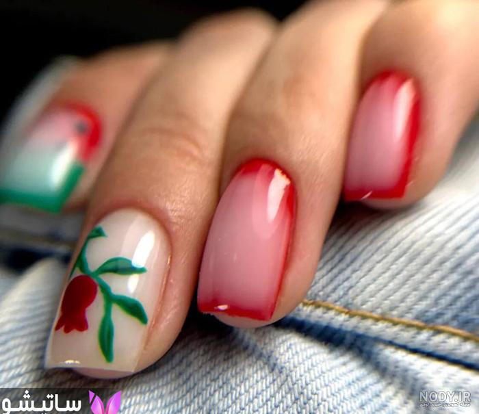 عکس ناخن کاشت برای شب یلدا عکس ناخن کاشت برای شب یلدا