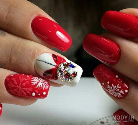 عکس ناخن یلدای