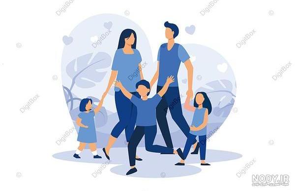 عکس نوزاد با پدر و مادر - عکس نودی