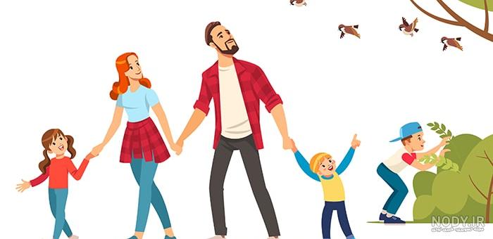 عکس پدر مادر فرزند