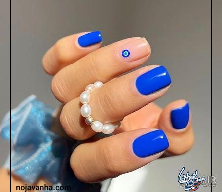 عکس چشم نظر برای ناخن