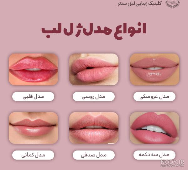 عکس ژل لب مدل قلبی عکس ژل لب مدل قلبی