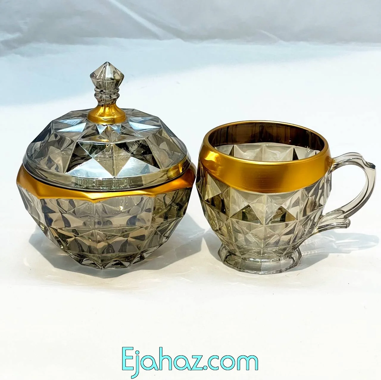فروش عمده قندان چینی لب طلایی - بازار عمده فروشی آنلاین صالح آباد تهران