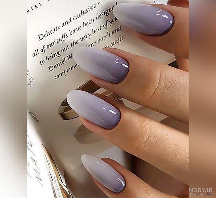 مدل کاشت ناخن ساده بی رنگ - عکس نودی مدل کاشت ناخن ساده بی رنگ - عکس نودی