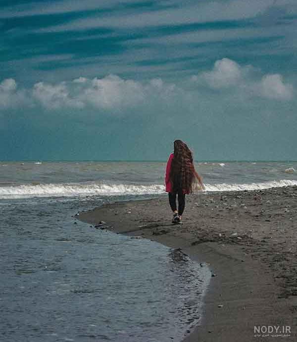 ژست کنار دریا + ژست عکس کنار دریا دخترانه + عکاسی در ساحل 😍​🌊​