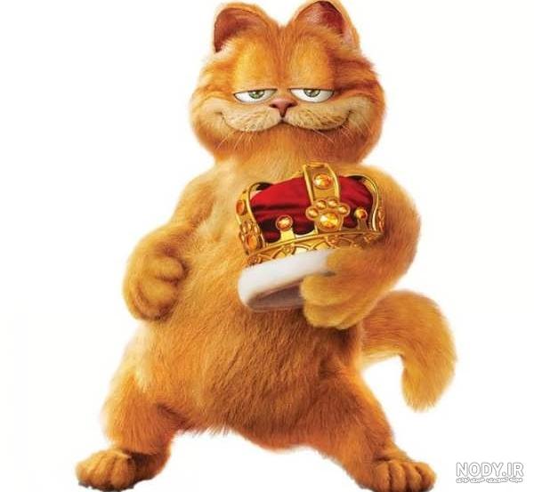 عکس گارفیلد با لازانیا