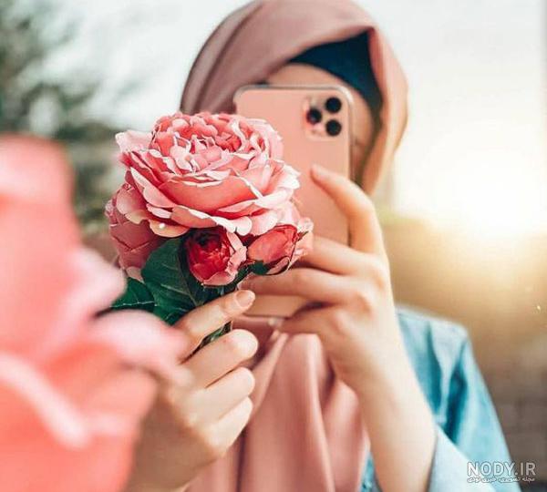 عکس دختر افغانی با حجاب برای پروفایل