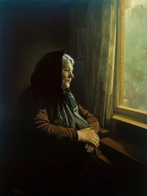 عکس مادر فوت شده