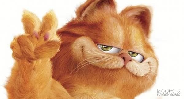 عکس گارفیلد با لازانیا