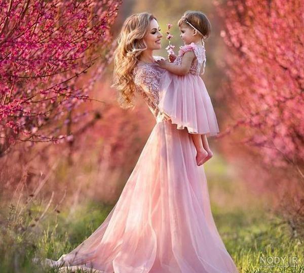 ایده عکس مادر دختری برای روز دختر - مجله چند ماهمه