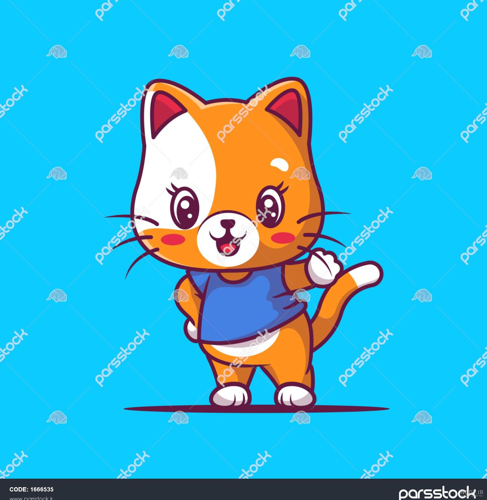 جدیدترین عکس پروفایل دخترونه گربه فانتزی ناز برای شاد و بله
