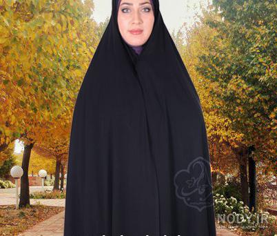 عکس زن با چادر مشکی