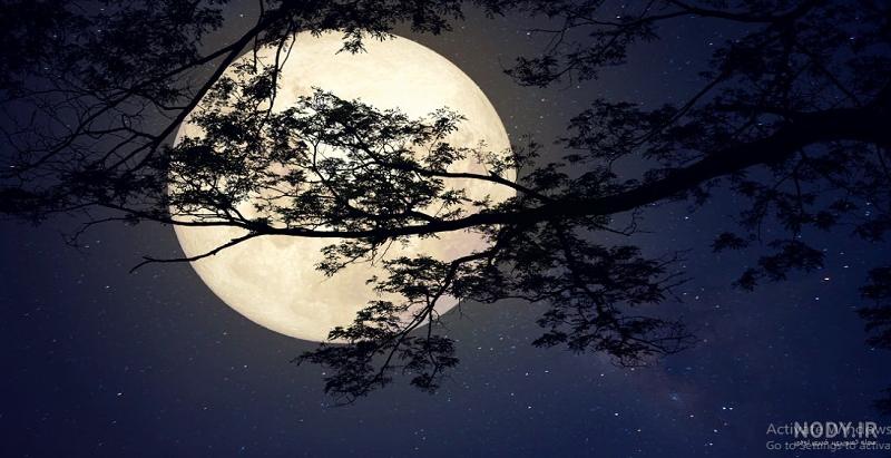 عکس فیک ماه در شب عکس فیک ماه در شب