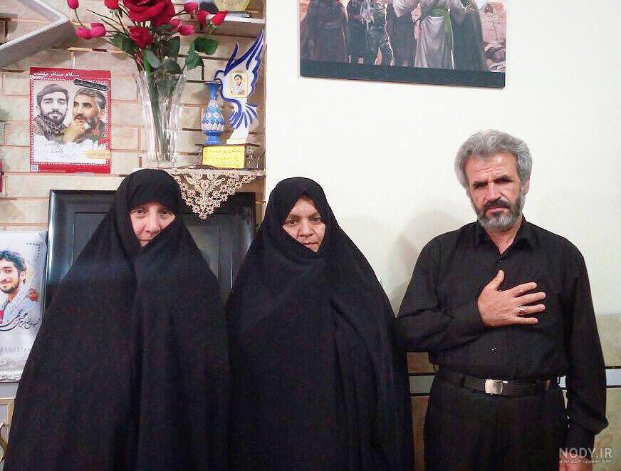 عکس مادر شهید محسن حججی