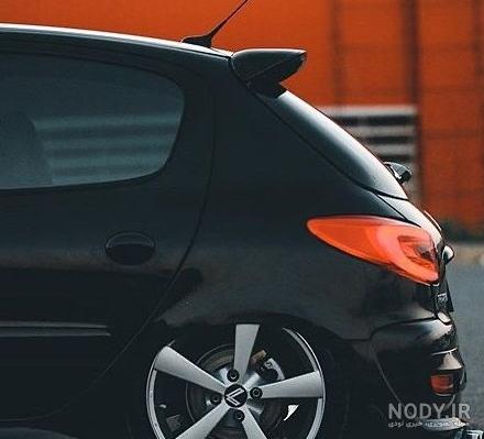 عکس ماشین 207 مشکی اسپرت عکس ماشین 207 مشکی اسپرت