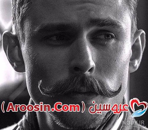 عکس مرد پر سیبیل - عکس نودی
