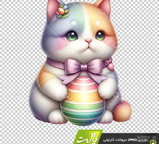 عکس های نقاشی گربه با طرح های فانتزی کارتونی و انیمیشنی