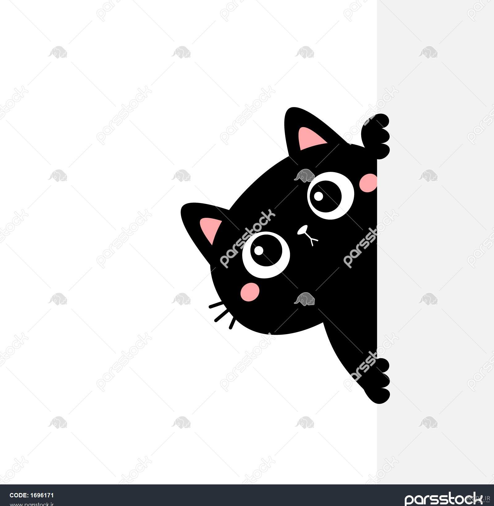 عکس نقاشی گربه رنگ شده اسان