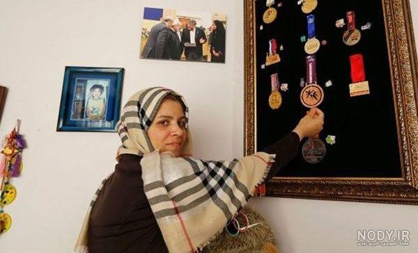 عکس: نقش پرچم ایران بر کمربند کیمیا علیزاده - تابناک | TABNAK عکس: نقش پرچم ایران بر کمربند کیمیا علیزاده - تابناک | TABNAK