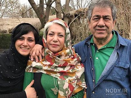عکس پدر مادر نازنین بیاتی عکس پدر مادر نازنین بیاتی