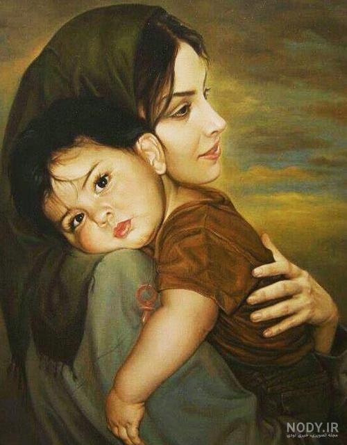 عکس کارتونی بامزه از دختر بچه های کوچولو و کیوت