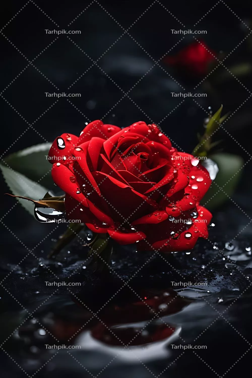 عکس گل رز مشکی و قرمز عکس گل رز مشکی و قرمز