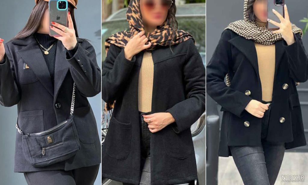 قیمت و خرید پالتو زنانه مدل FENFO401 رنگ مشکی قیمت و خرید پالتو زنانه مدل FENFO401 رنگ مشکی