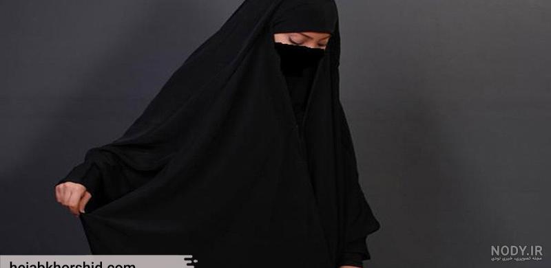 چادر مشکی هست اما دنیای دختران چادری صورتی هست دنیایی پر - عکس ویسگون
