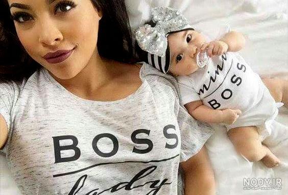 ۶۰ ژست عکس مادر و دختر با فیگورهای جالب و خاص