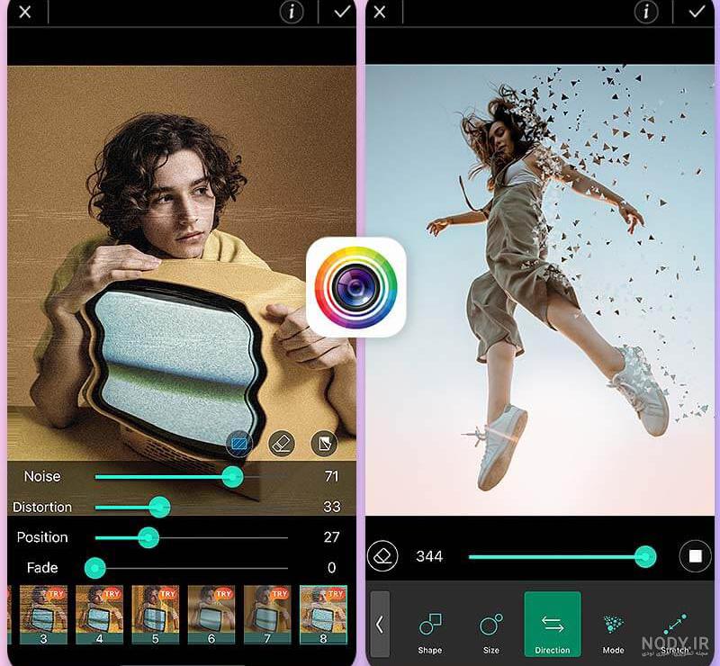 اموزش برنامه colorize عكس سياه و سفيد و رنگي كن