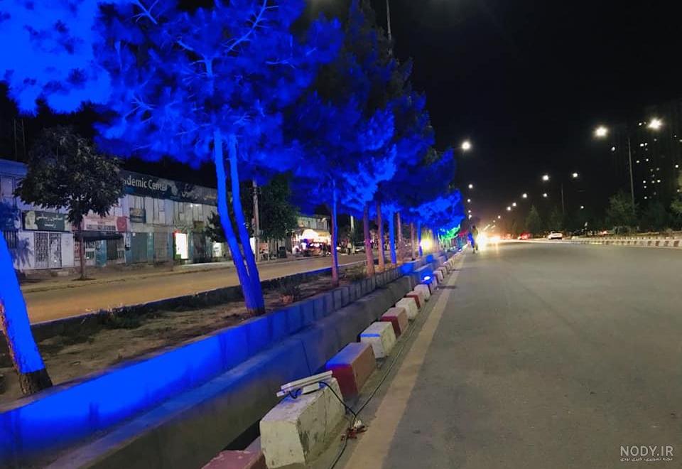 عکس کابل در شب عکس کابل در شب