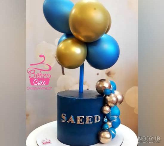 عکس کیک دختر بادکنکی