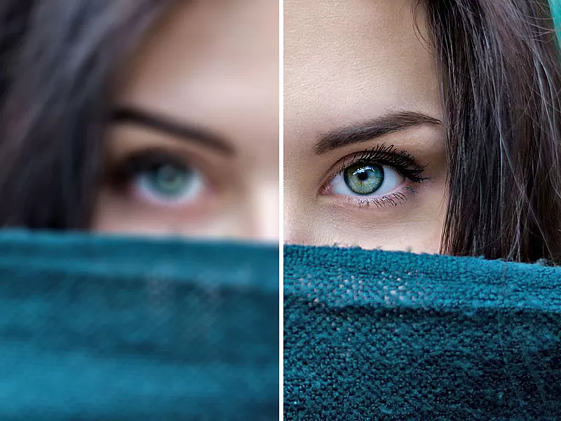چگونه پشت عکس را تار کنیم