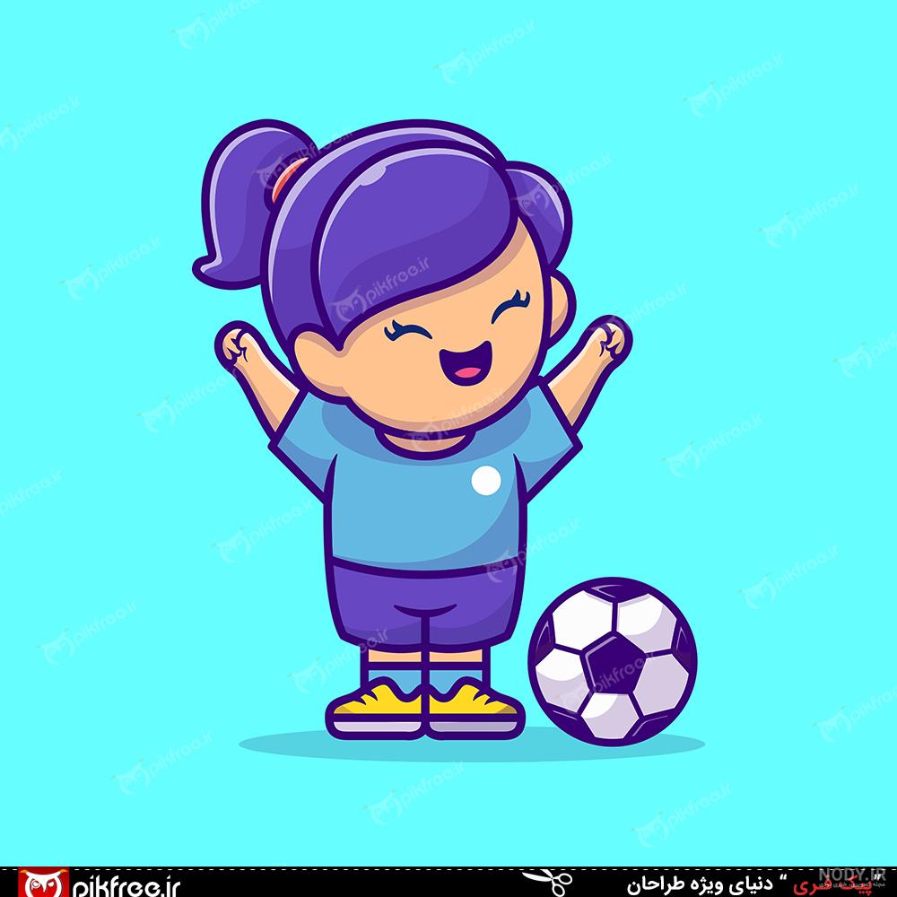  عکس توپ فوتبال کارتونی