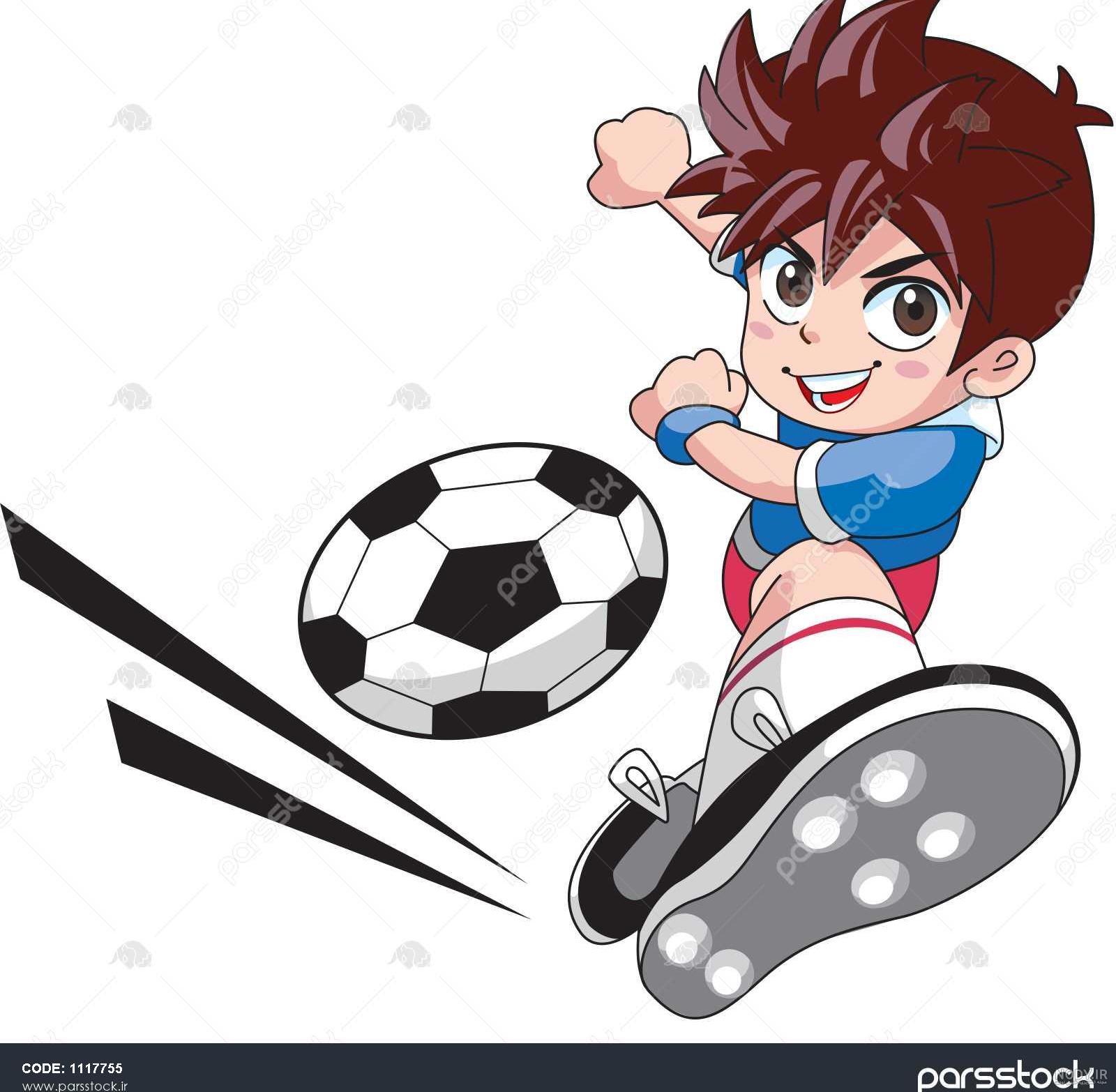  عکس توپ فوتبال کارتونی