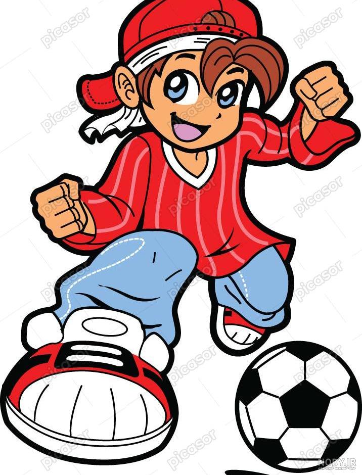  عکس توپ فوتبال کارتونی